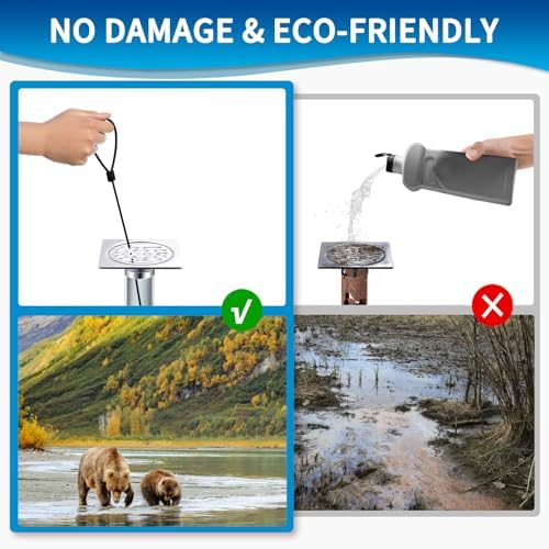 Efficient Sink Snake Set for Deep Clogs