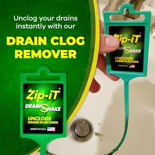 Zip-It 3-Pack Hair Clog Remover Set