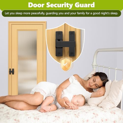 Barn Door Lock 90180 Degree Zinc Alloy
