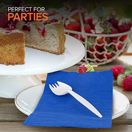 Ultimate Gift for Kids Hosts and more Premium 100-Count Disposable Spork Set