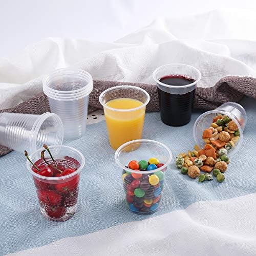 Convenience in every sip - Turbo Bee 5oz Disposable Plastic Cups x 500 Pack
