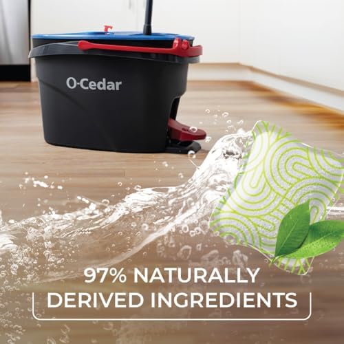 O-Cedar PACS Hard Floor Cleaner Crisp Citrus Scent 10 Count