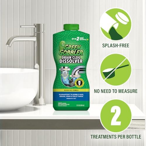 Green Gobbler 31 oz Drain Clog Dissolver