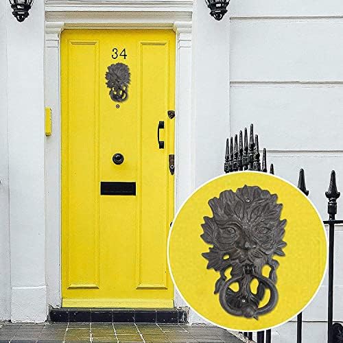 Vintage Cast-iron Door Knocker with Distressed Look