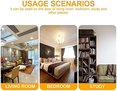 DOITool 5-Piece Stainless Steel Door Strike Plate Set for Enhanced Home Security