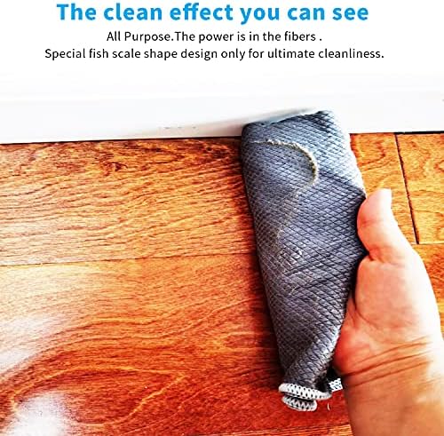 VPMURUGA Magic Glass Window Cleaner Streak-Free Microfiber Cloth