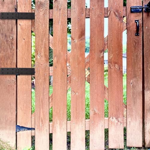 Durable Heavy Duty Gate Hinges for Barn Doors Wood Fences