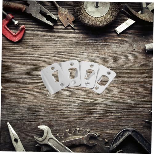 Levemolo 4pcs 1 Door Strike Plate Replacement