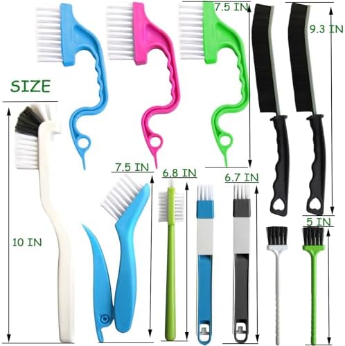 CRAFNEW12-Piece Multifunctional Cleaning Brush Set