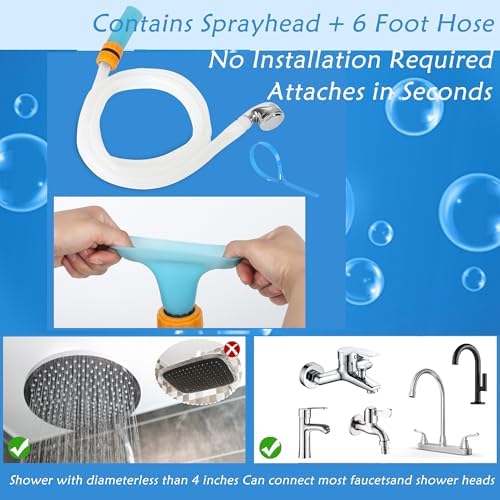 Handheld Shower Head for Pets Kitchen Use