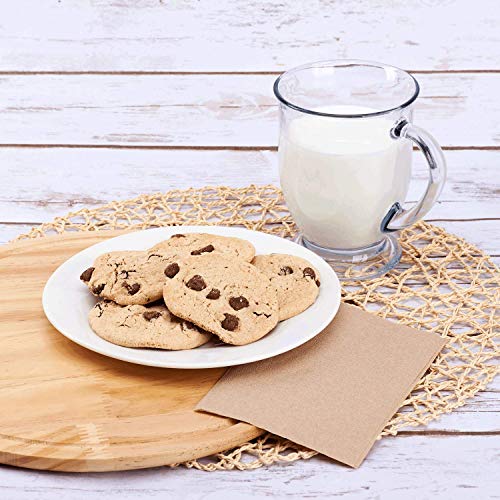 Karat Interfold Napkins - 2 Ply Brown Case of 6000