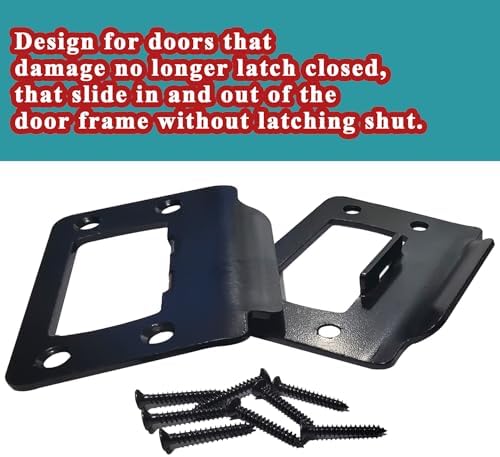 Door Lock Restifier Plate Reduces Sliding Noise Easy to Install