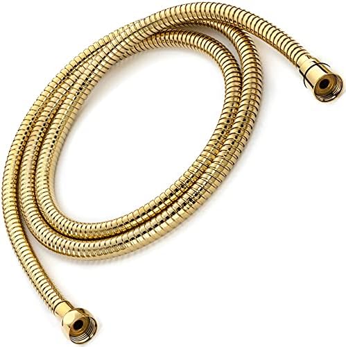 Sturdy 60-Inch Stainless Steel Shower Hose for a Smooth Experience
