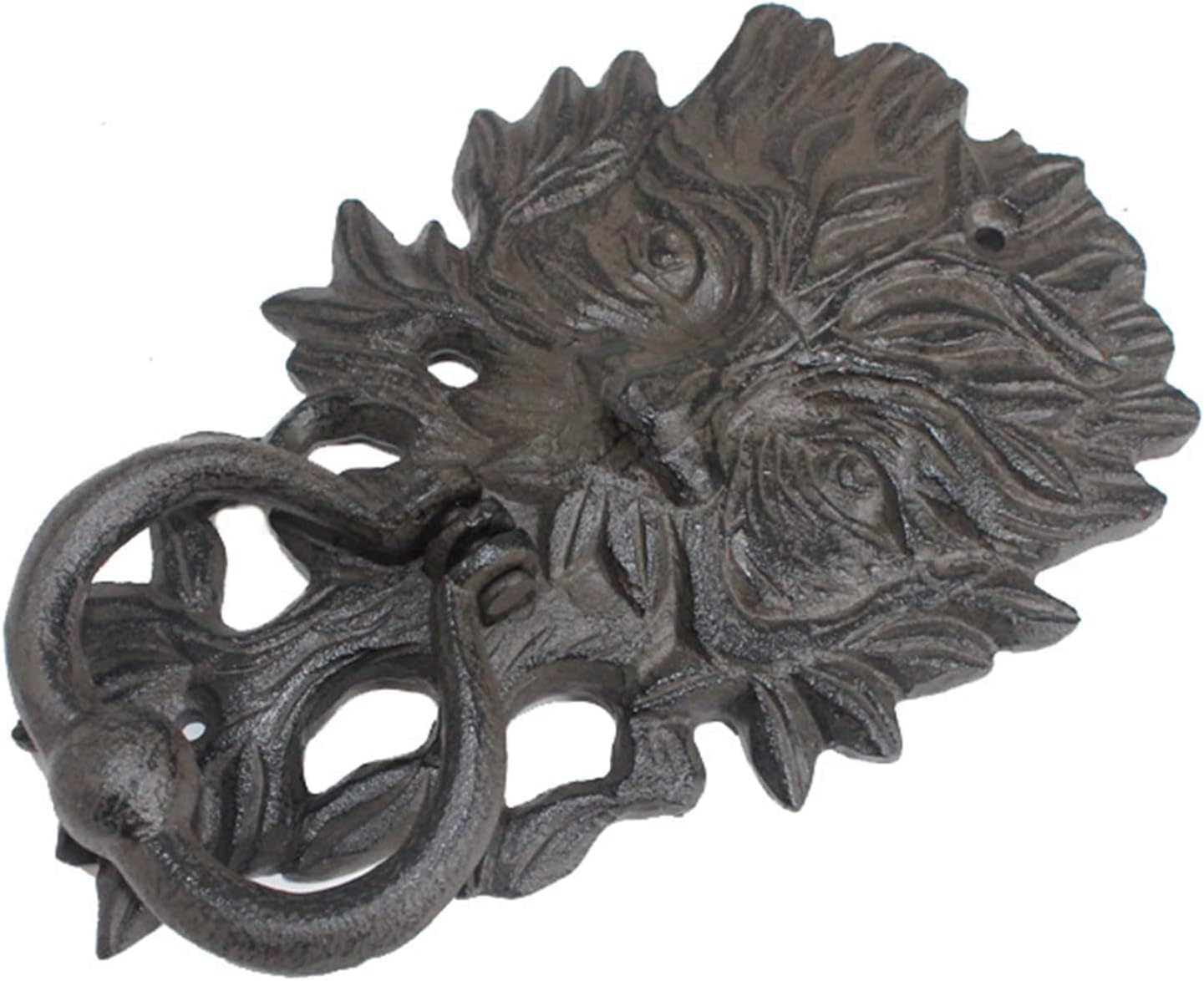 Vintage Cast-iron Door Knocker with Distressed Look