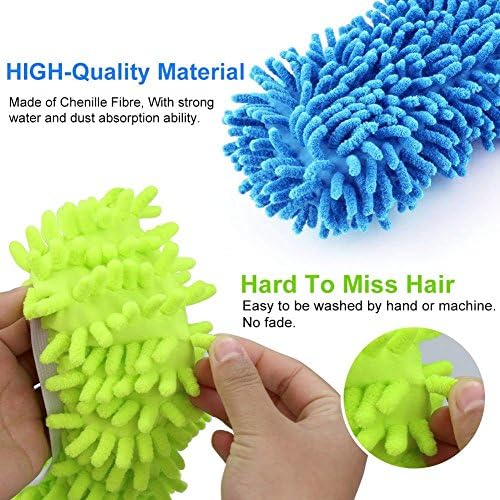 5-Piece Soft Dust Mops for Family Use