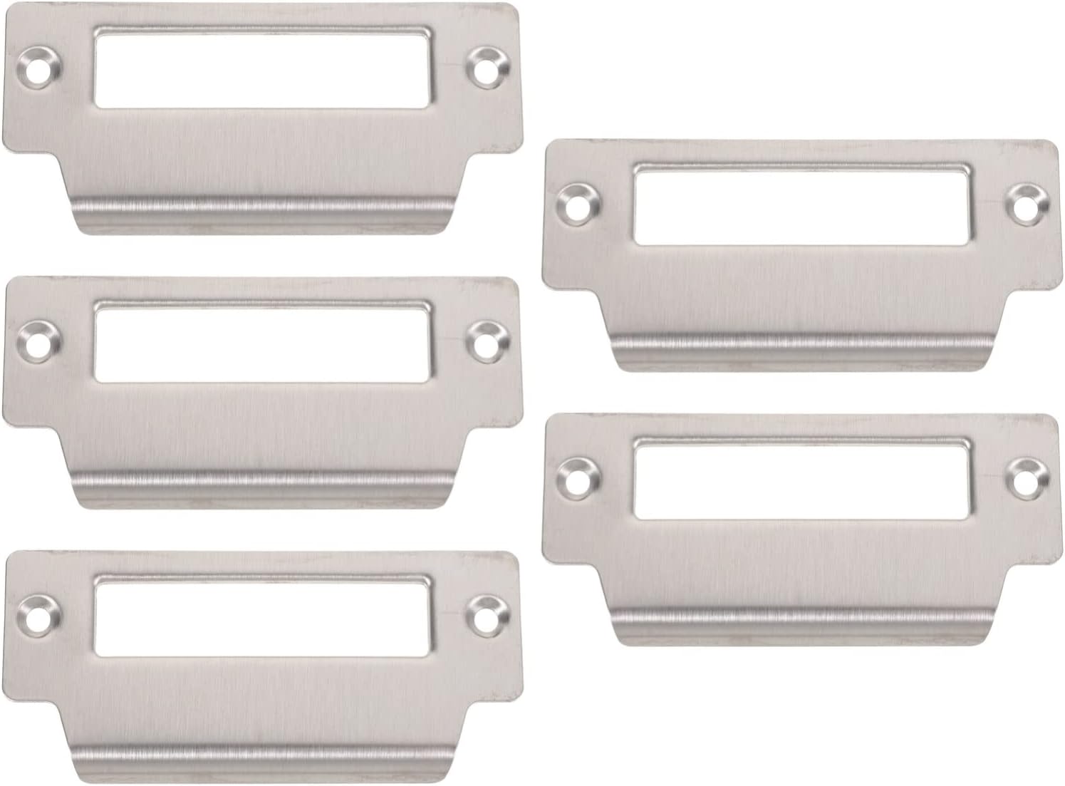 DOITool 5-Piece Stainless Steel Door Strike Plate Set for Enhanced Home Security
