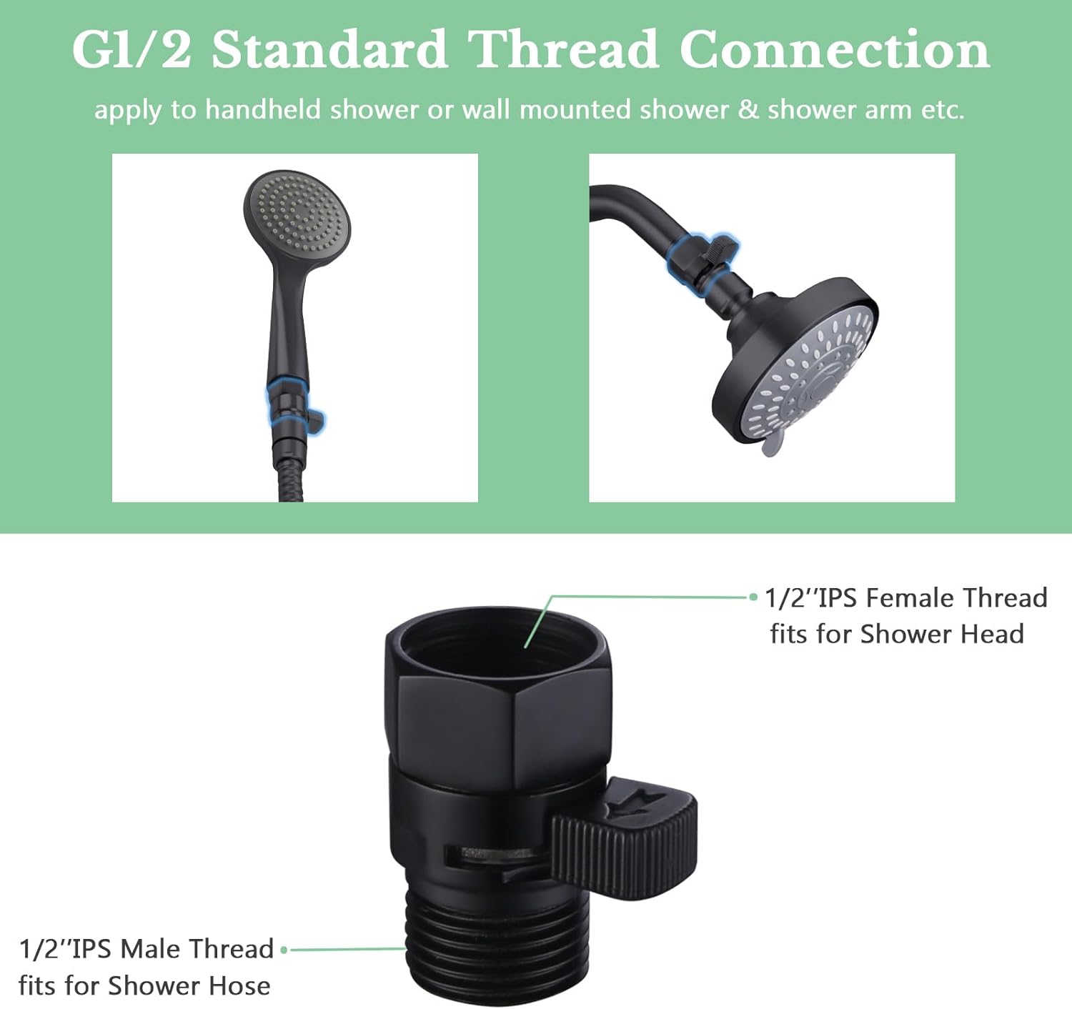 Quick Easy Flow Regulator for Shower - Perfect for Adjusting Water Temperature Pressure