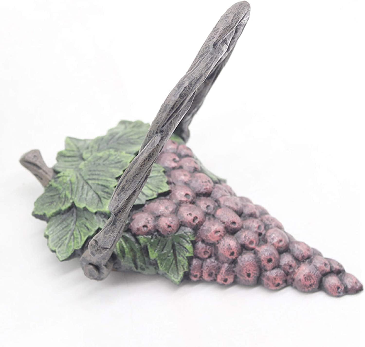 Vintage Door Knocker - Front Door Decor piece with Cast IronPurple Grape Handle