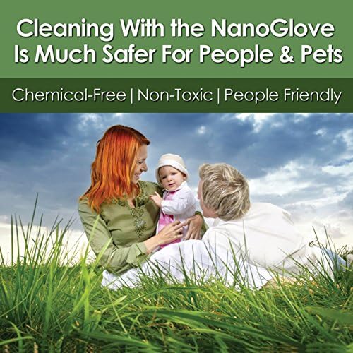 Effortless Kitchen Cleaning Glove with Nanolon Fiber - Replace Paper Towels Feather Dusters and More