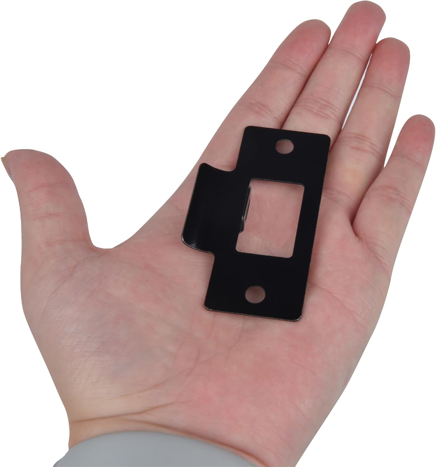 10PCS Stainless Steel Door Strike Plate Kit - Replacement Deadbolt Cover for Home Commercial Doors