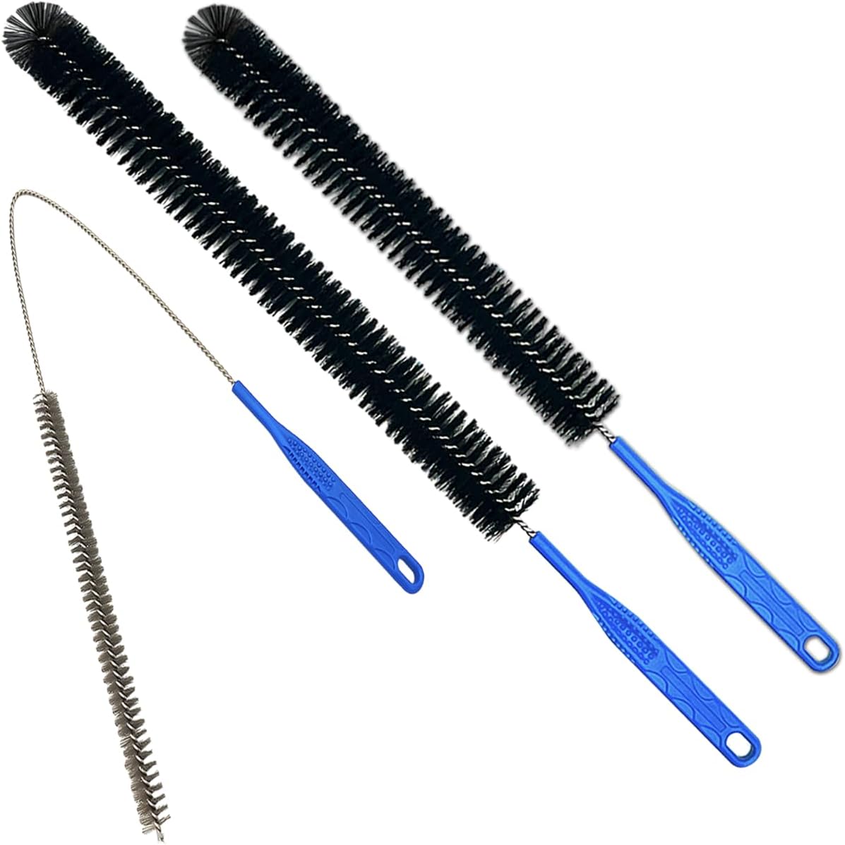 XENNRY Flexible Drill Brush for Hair and rubbish Removal valves and pipes being effectively cleared