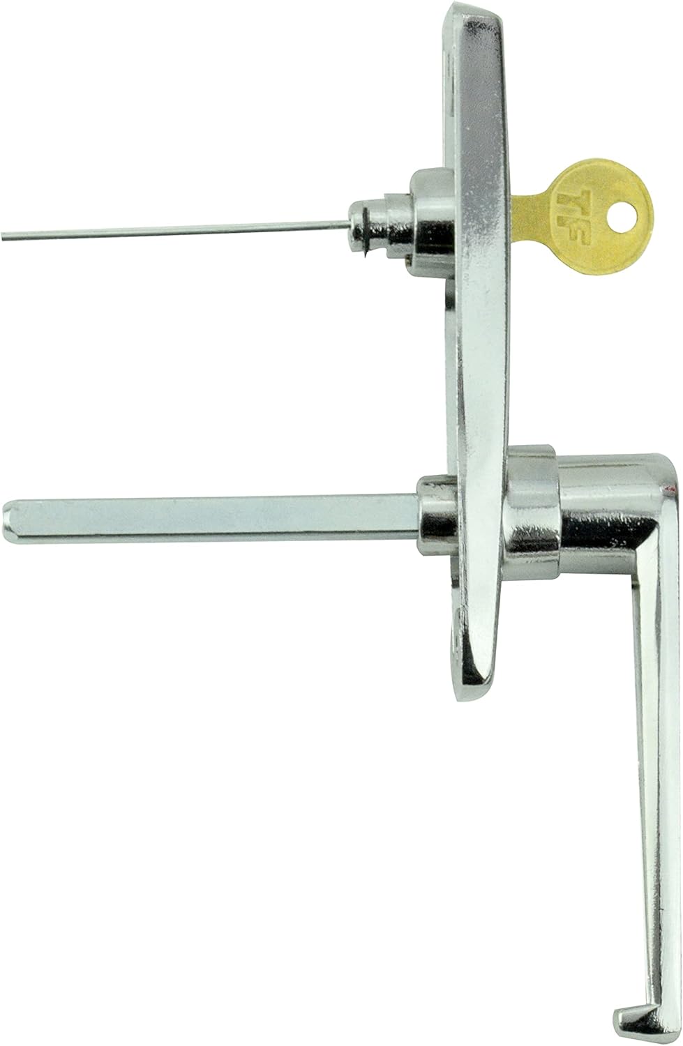 Quick-Install Garage Door Lock with 2 Keys and Fasteners Easy to Set and Remove Includes Keys GDS-2029