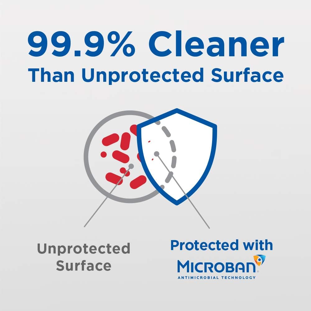 Kwikset Juno Keyed Entry Door Knob Deadbolt Combo Pack with SmartKey Security Microban Protection