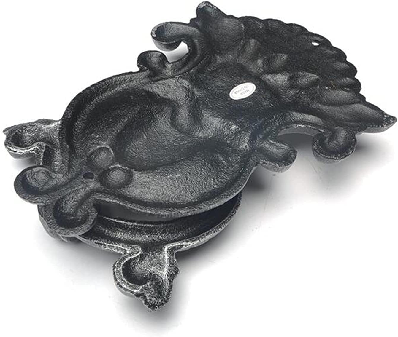 SEVEEZ Vintage Farmhouse Wrought Iron Angel Door Knocker