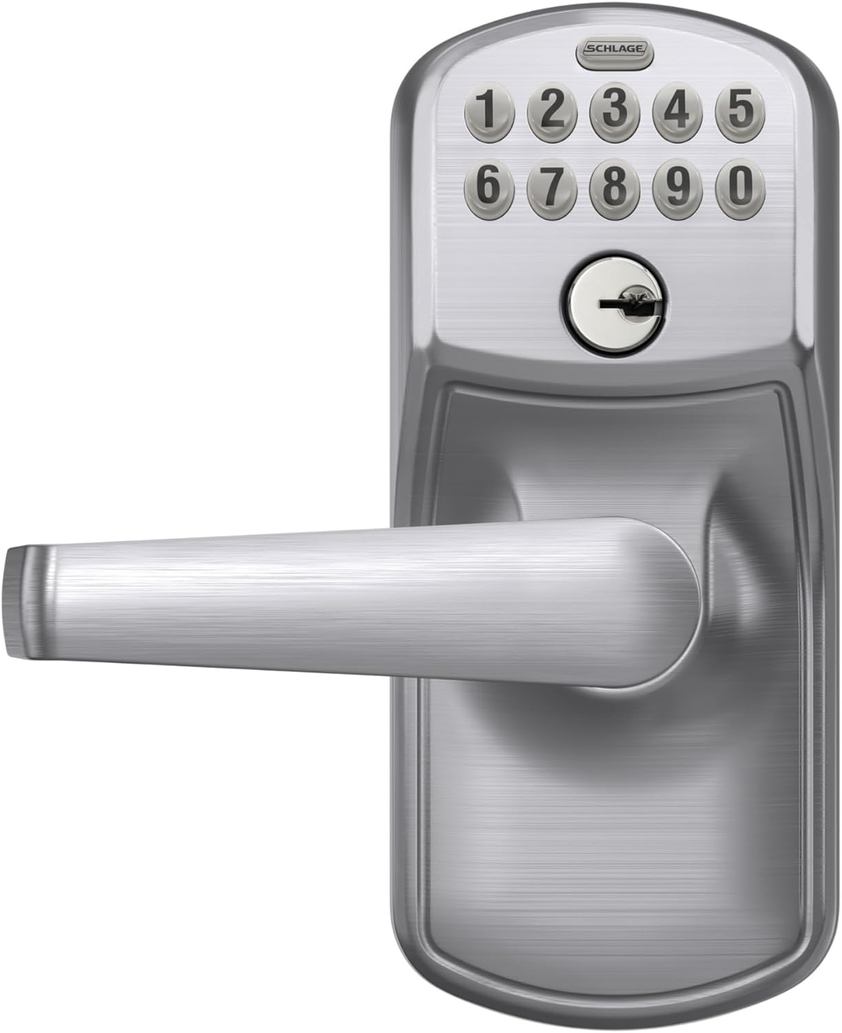 Schlage Keyless Door Keypad Entry System for 1 18-1 34 inch Doors
