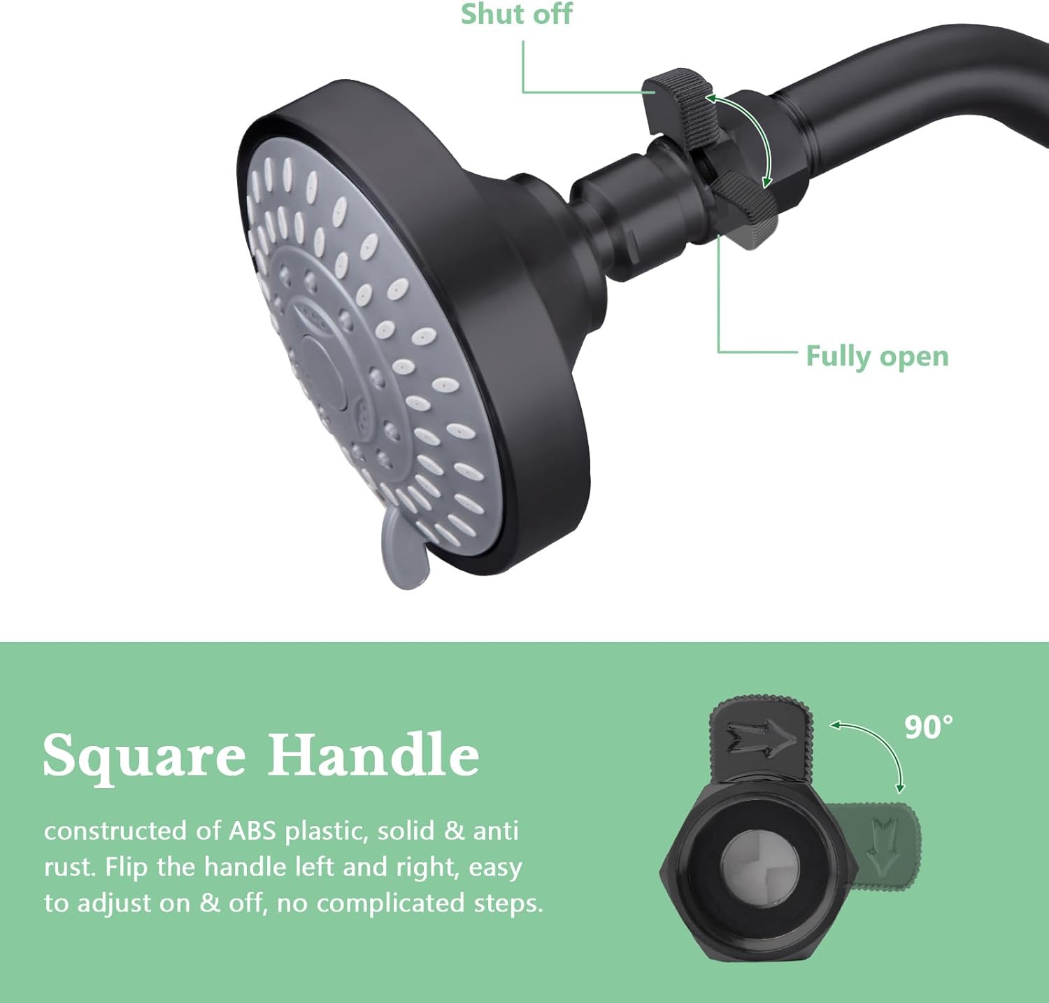 Quick Easy Flow Regulator for Shower - Perfect for Adjusting Water Temperature Pressure