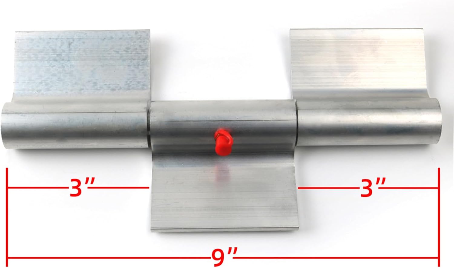 9 Inch Aluminum Greaseable Weld on Door Hinges Ramp Gate for Trailer Truck