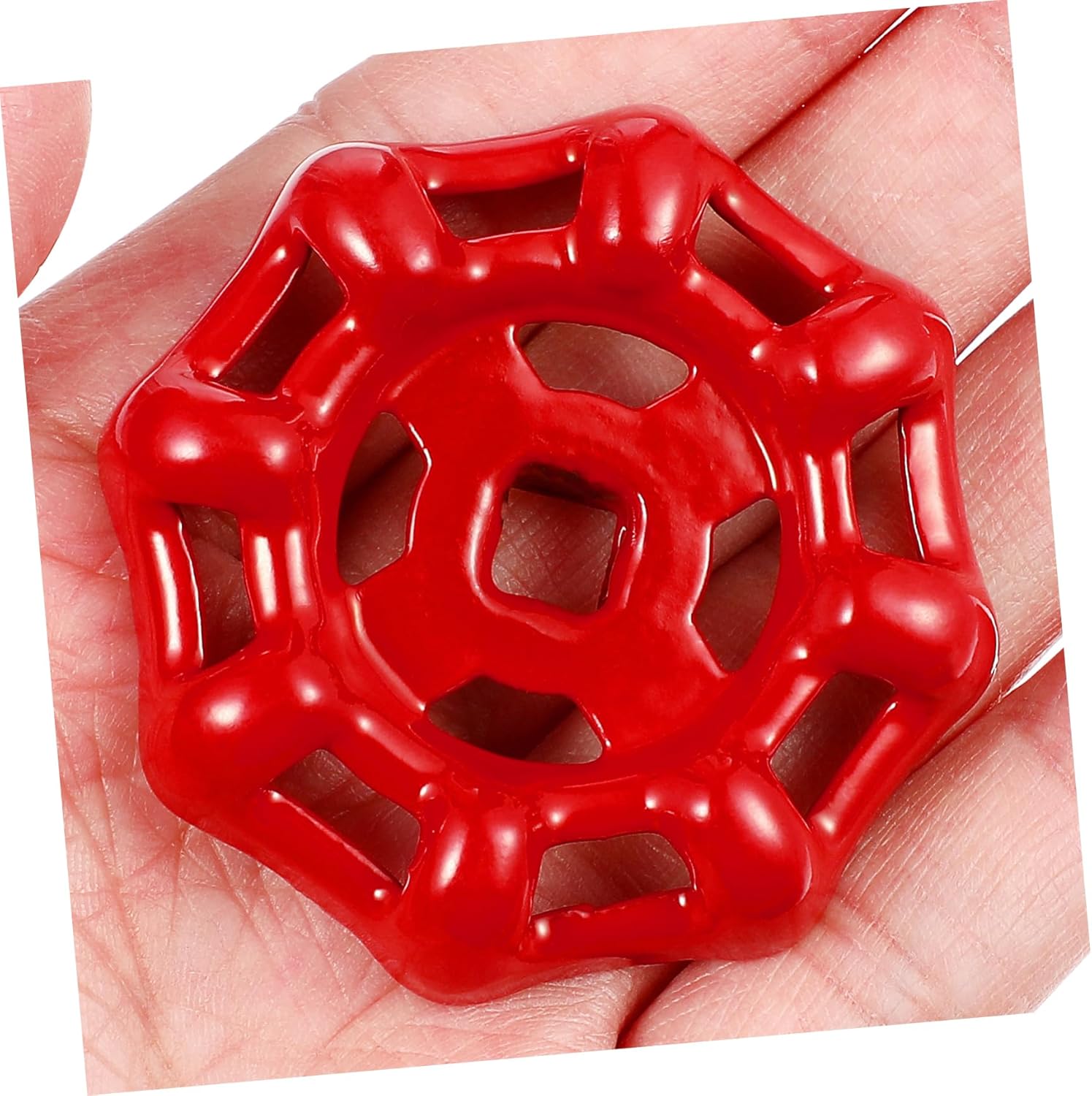 10-Piece Gate Valve Hand Wheel Set - Vemoon Sturdy Cast Iron Faucet Handle Decorations for Outdoor Use