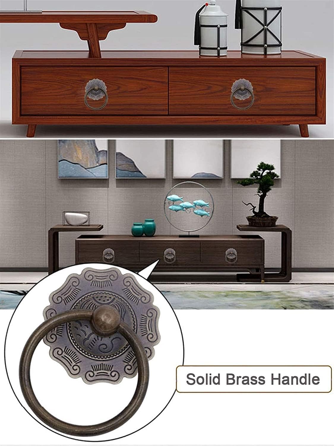 Vintage Door Knocker Handmade Brass Door Decor