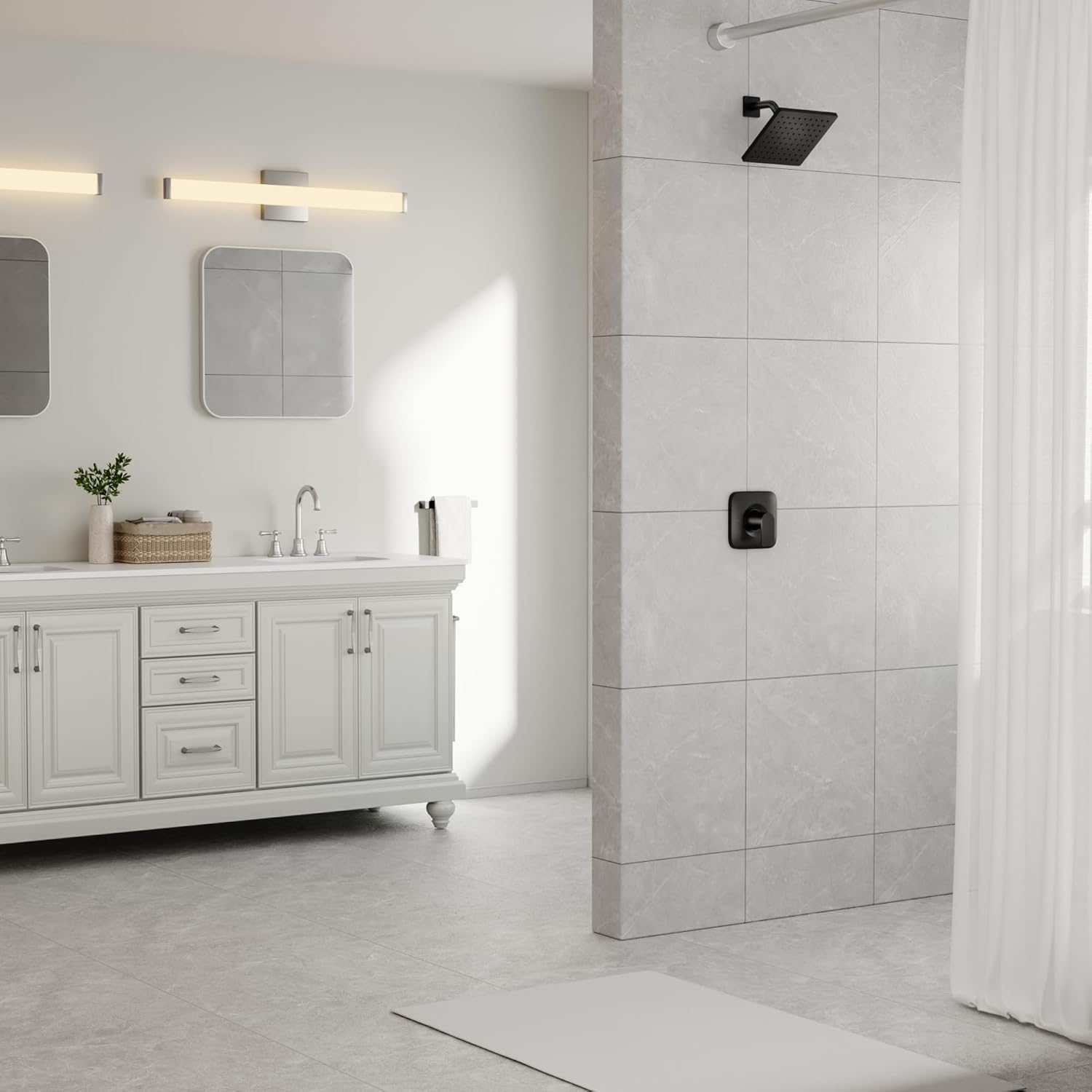 Moen Genta LX Faucet Trim Kit Matte Black - Easy Installation with 2510 Valve Required