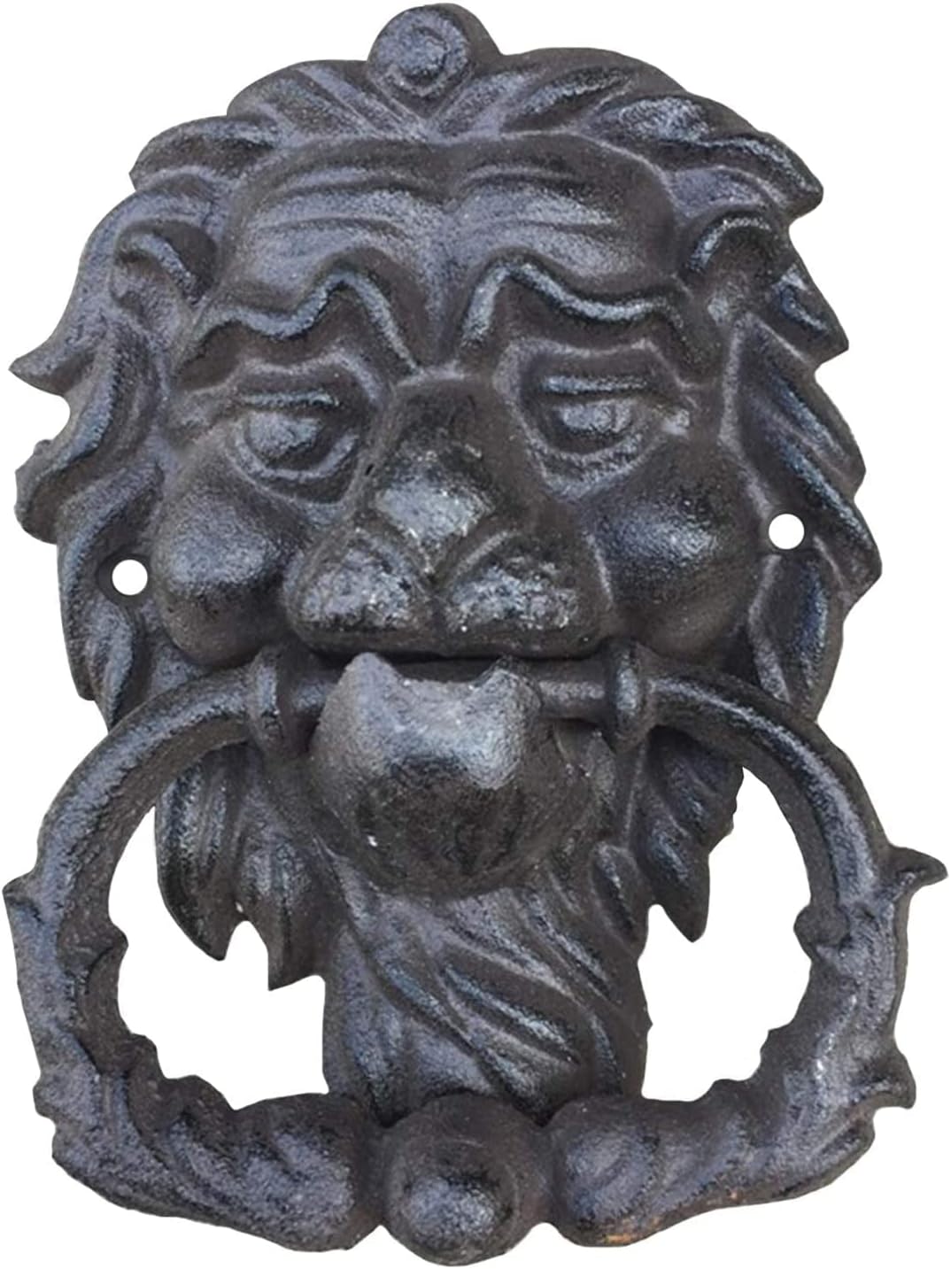 Vintage Front Door Knocker with Rusty Distress