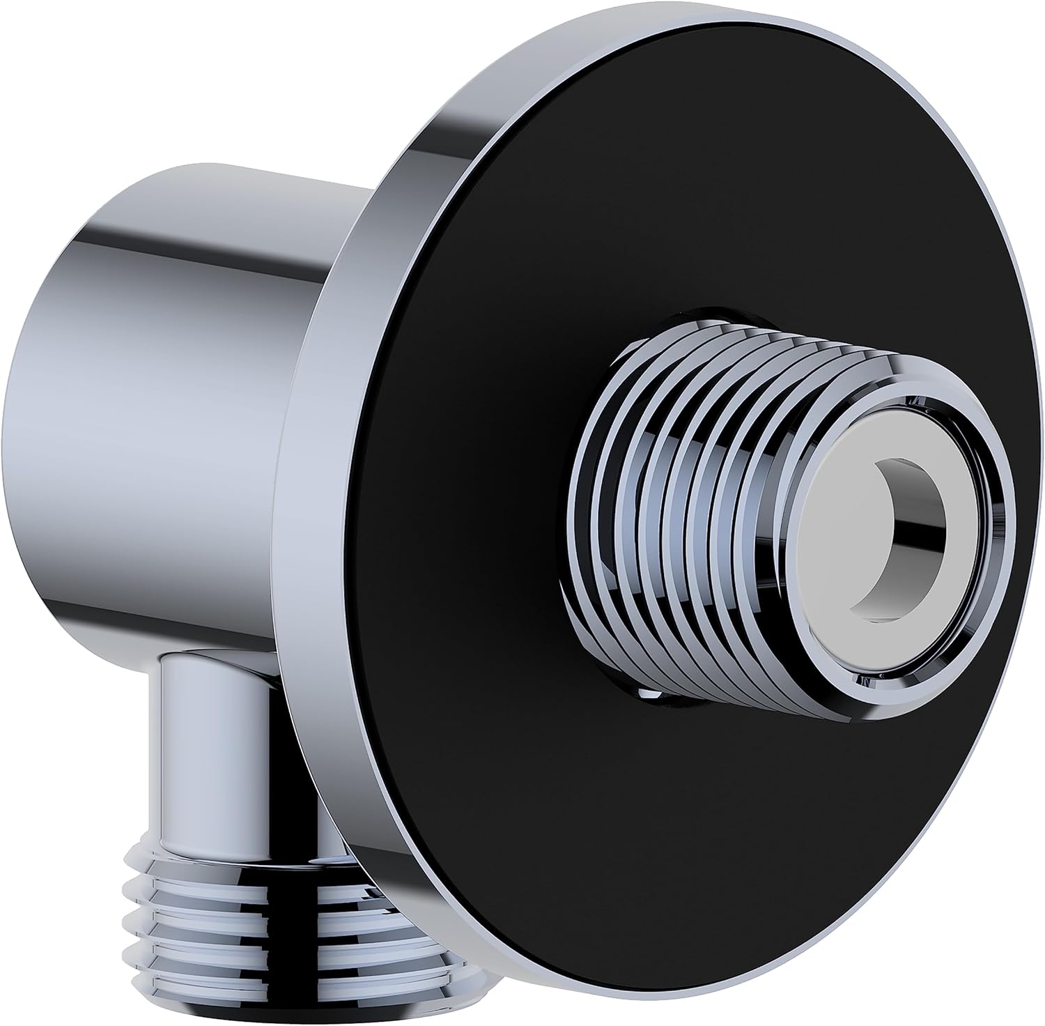 SA-0041-CP Ellie Handheld Shower Wall Supply Elbow Wall-Mounted Hose Connector Polished Chrome