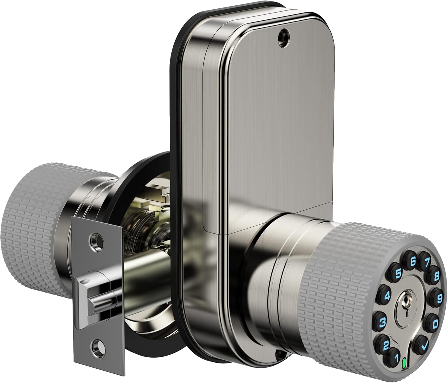 Double Sided Door Keypad Keyless Entry Smart Door Lock waterproof weatherproof secure