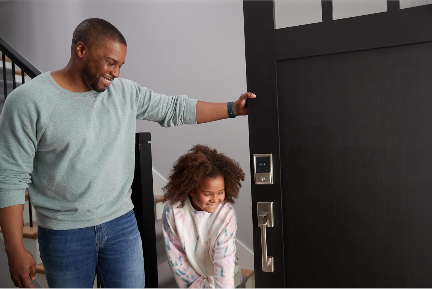 Secure Touchscreen WiFi Smart Deadbolt Lock with Keyless Entry and built-in SCHLAGE Home App