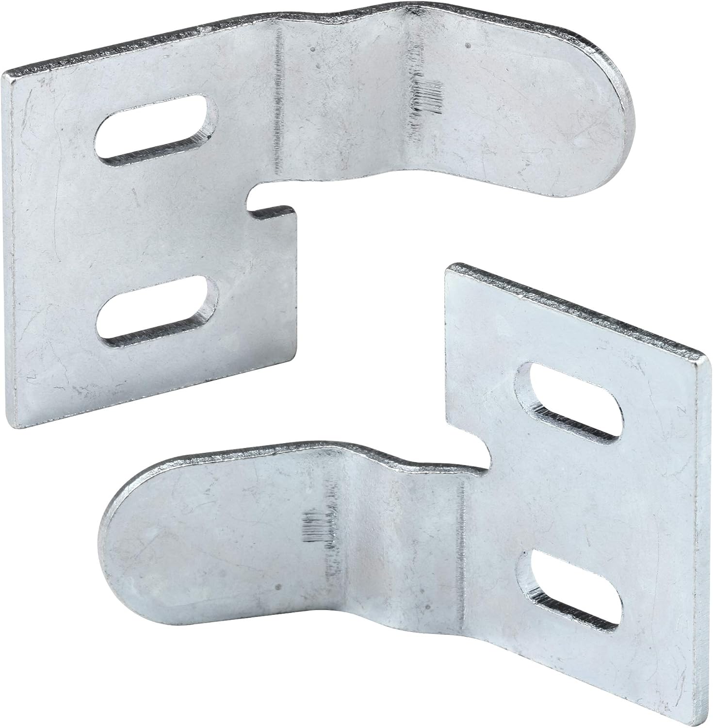 Prime-Line Bi-Fold Door Surface Aligner 1-18 Stamped Steel 4-Piece Set