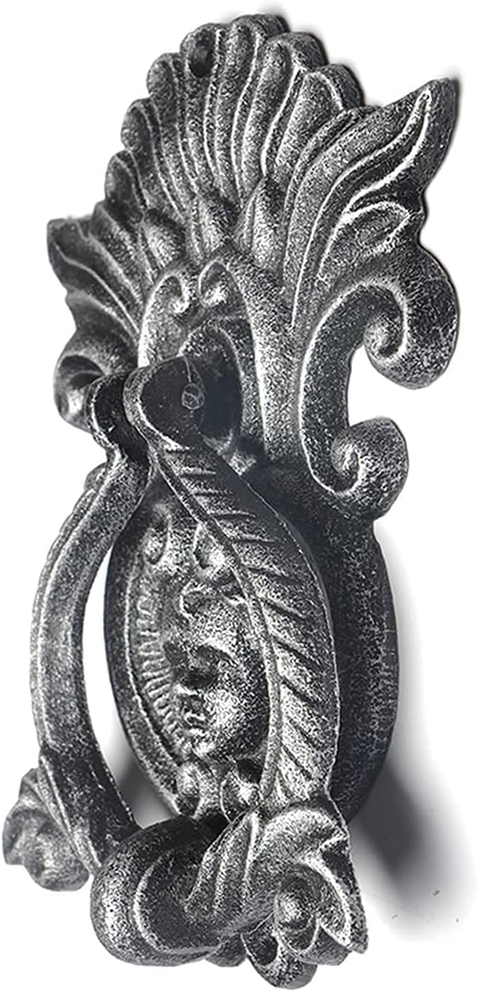 SEVEEZ Vintage Farmhouse Wrought Iron Angel Door Knocker