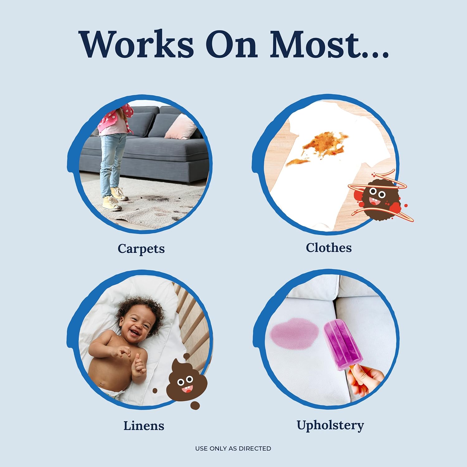 Miss Mouths Messy Eater Stain Treater Spray - 4oz - Stain Remover for Babies Adults