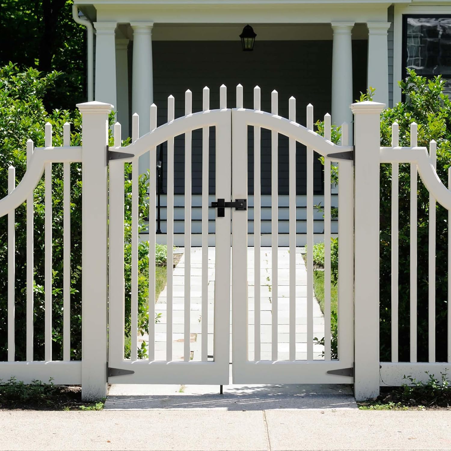 Premium 6-Inch Heavy Duty Hinges for Outdoor DoorsLockdown Quality for Sheds Barns and More