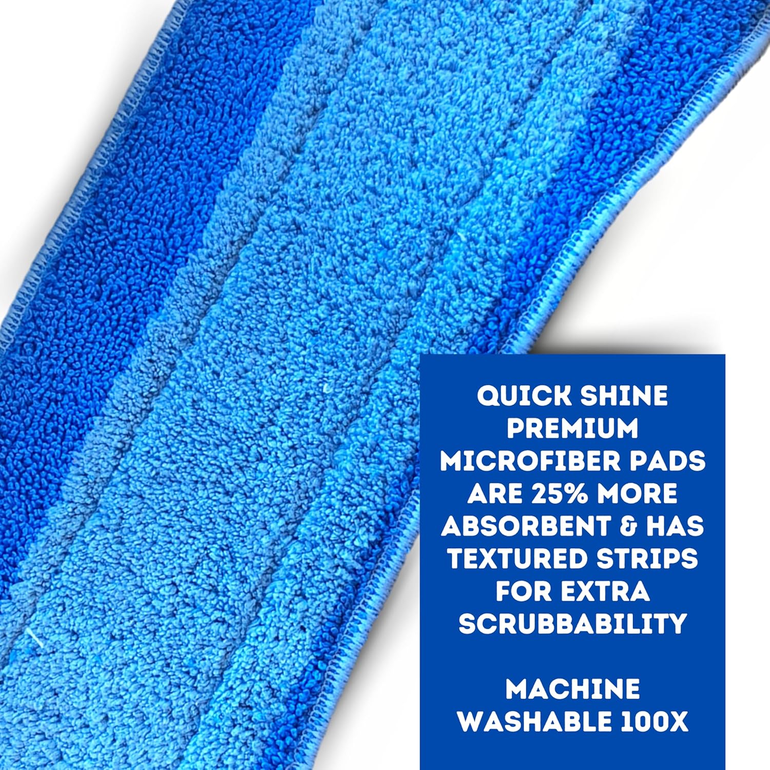 Quick Shine Rapid Clean Multi-Surface Spray mop with Reusable Pads Safe Floor Cleaner Durable Eco-Friendly